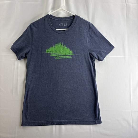 Ntiv T Shirt Men's Small Black Short Sleeve